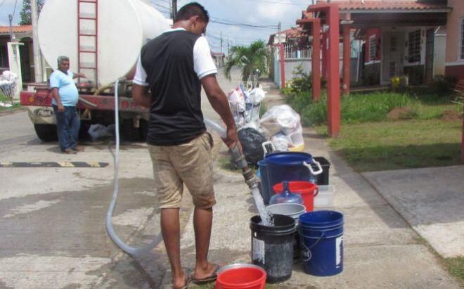 NO SE HA RECUPERADO DEL TODO. Distribución del agua potable en Panamá Oeste 