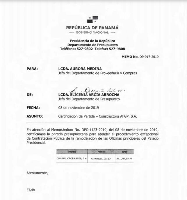 Uy. Contrato directo por $2.1 millones para remodelar oficinas del Palacio de las Garzas
