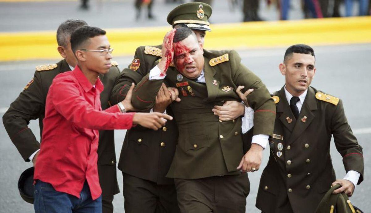 Venezuela en alerta: El video del preciso momento del atentado contra Maduro