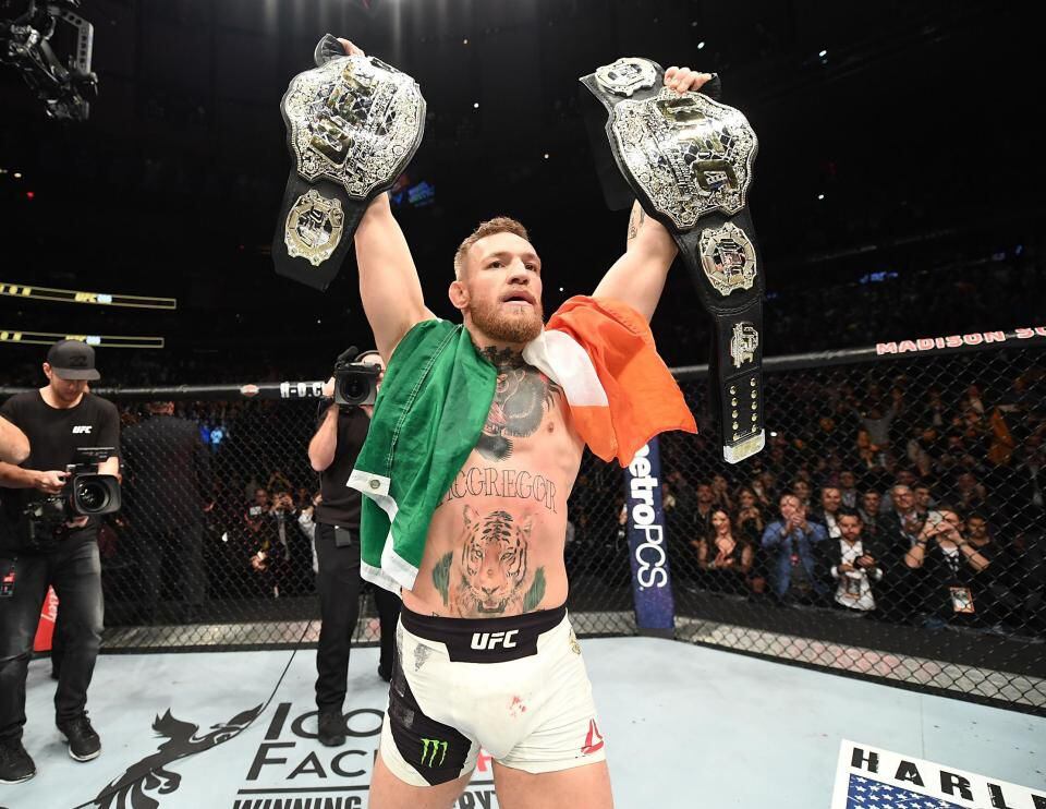 Despojan de su título de la UFC al campeón Conor McGregor