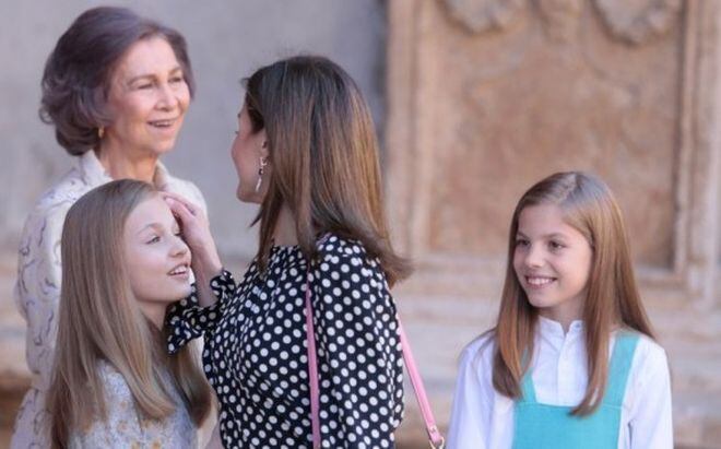 La segunda parte del tenso momento entre las reinas Letizia y Sofía