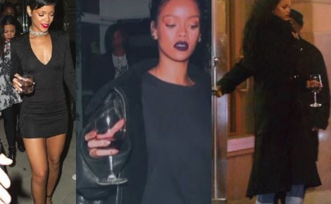 Rihanna se avergüenza cuando la sorprenden robando