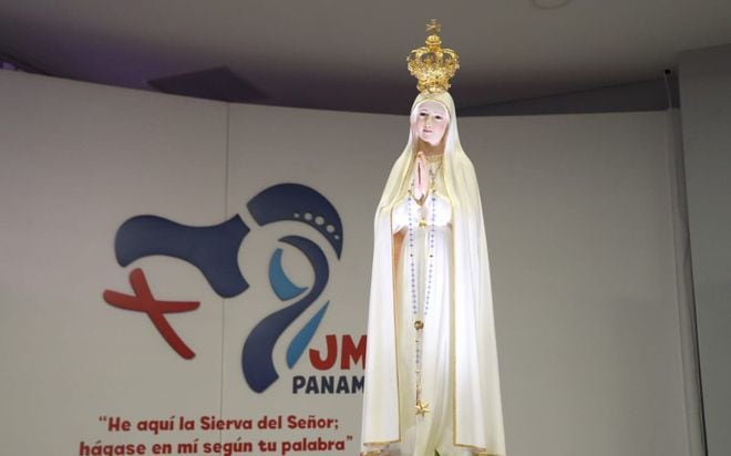 Imagen de la Virgen de Fátima será evaluada y resguardada durante JMJ en Panamá