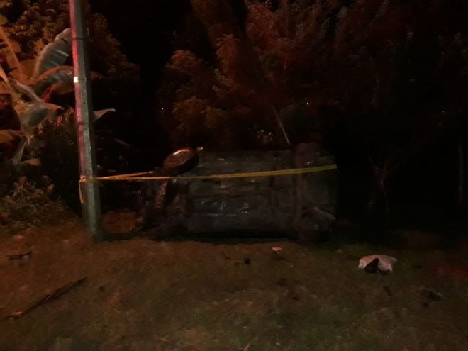 Una persona muere y 3 resultan heridas en vuelco en La Chorrera