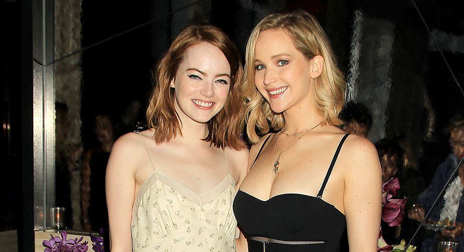 El escalofriante origen de la amistad entre Emma Stone y Jennifer Lawrence