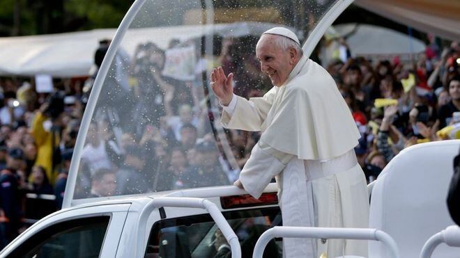 Llegó el Papamóvil a Panamá
