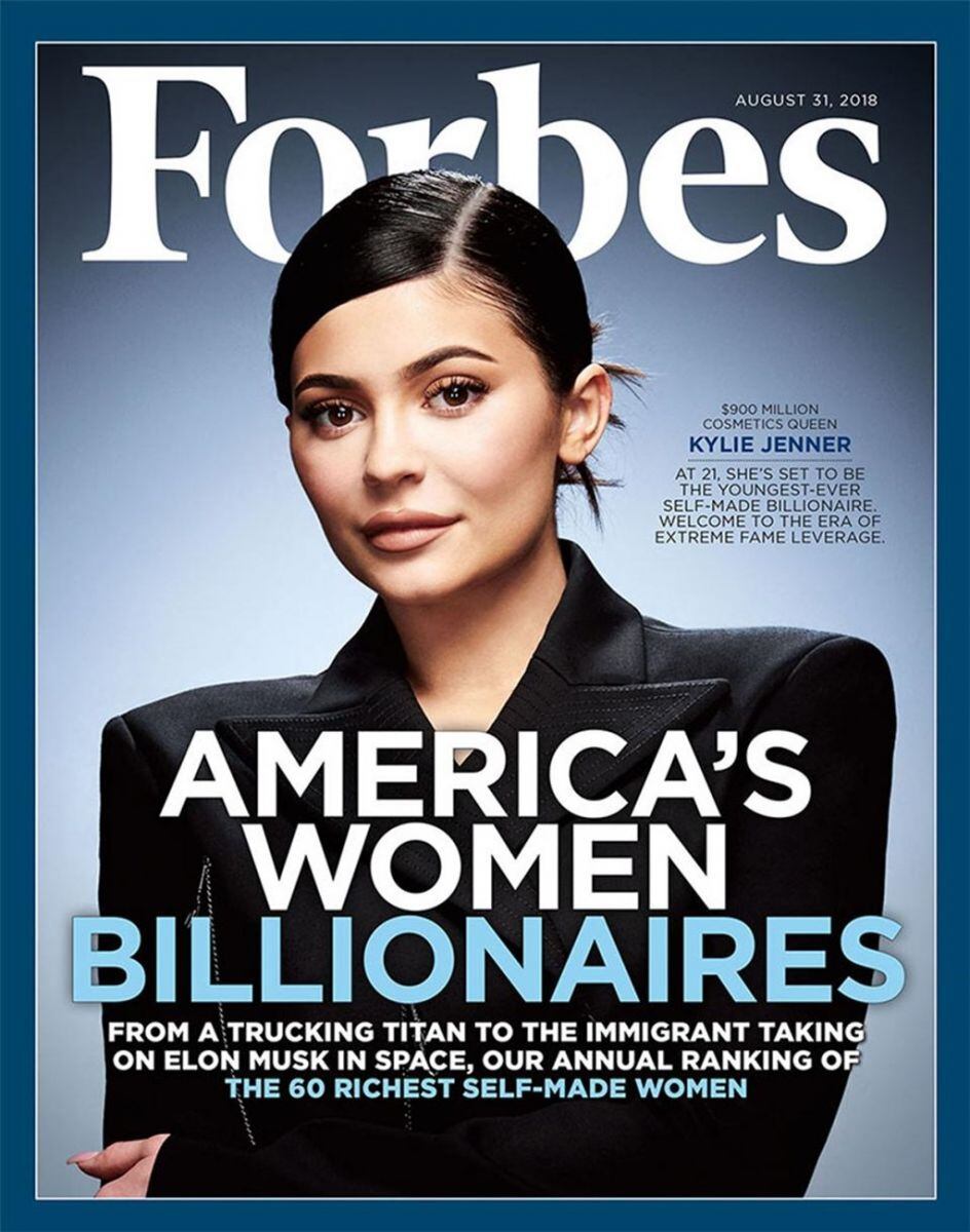 Con una fortuna de 900 millones de dólares Kylie Jenner es la joven más rica