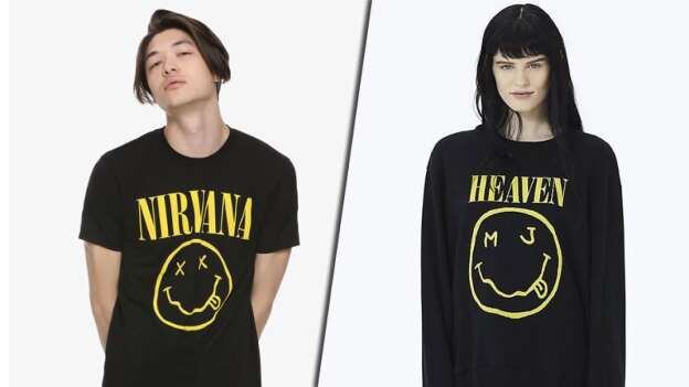 Nirvana denuncia a Marc Jacobs por plagiar el famoso logo de su línea de ropa