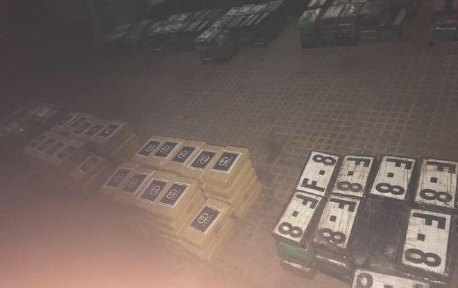Decomisan 427  paquetes de sustancia ilícita dentro de un puerto en Colón 