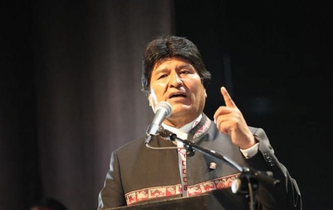 Evo Morales se solidariza con los afectados del gran incendio en California
