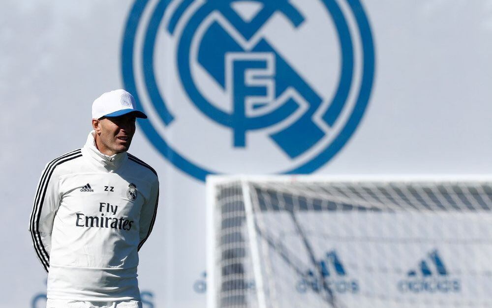 Zidane dirige su primer entrenamiento con el Real Madrid
