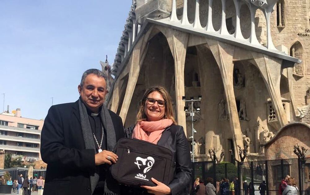 EN ESPAÑA. Monseñor Ulloa promociona la JMJ Panamá 2019