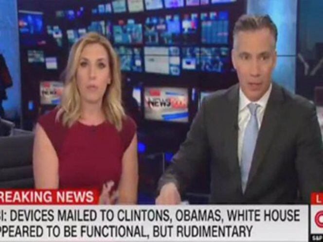 Así cortó CNN su transmisión tras amenaza de bomba en sus oficinas. Videos 