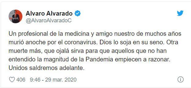 Coronavirus. Confirman muerte del médico panameño que estuvo en concierto de salsa en Puerto Rico