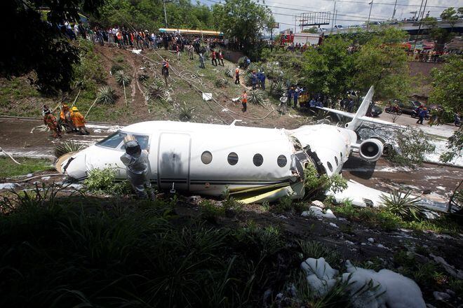 Accidente aéreo en aeropuerto de Honduras deja 6 estadounidenses heridos