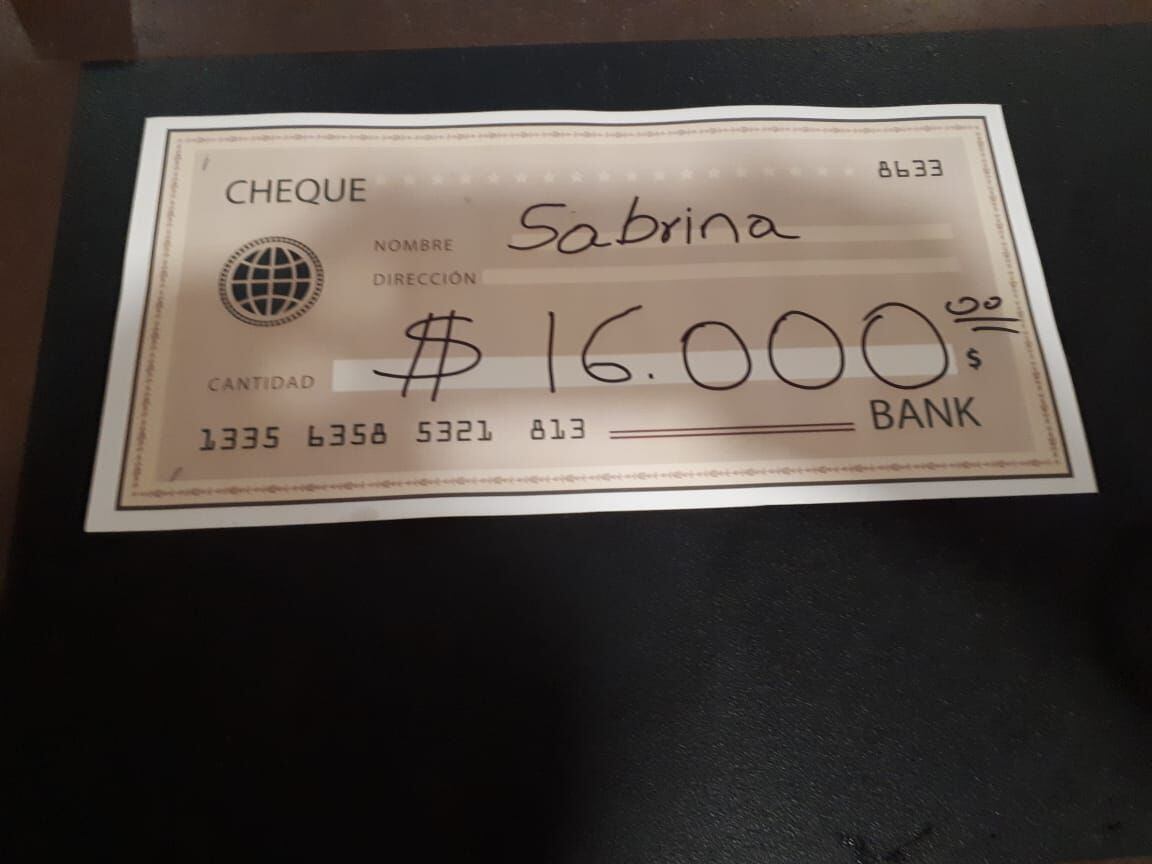 Recaudan dinero para ayudar a Sabrina, tras su accidente en Costa del Este