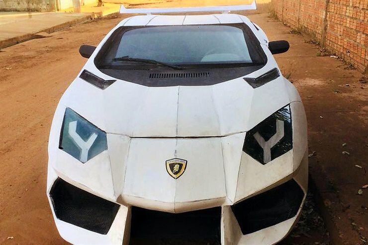 Esta es la historia de un hombre que convirtió su Fiat en un Lamborghini