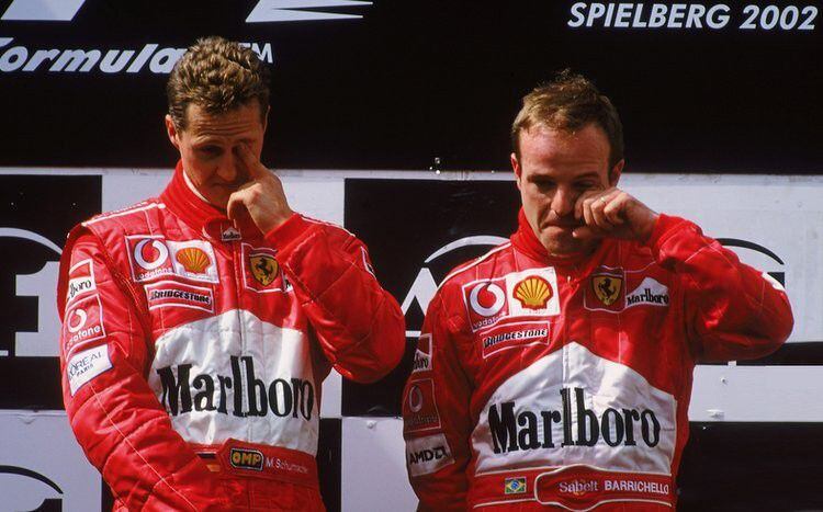 La esposa de Michael Schumacher le negó la visita a Rubens Barrichello