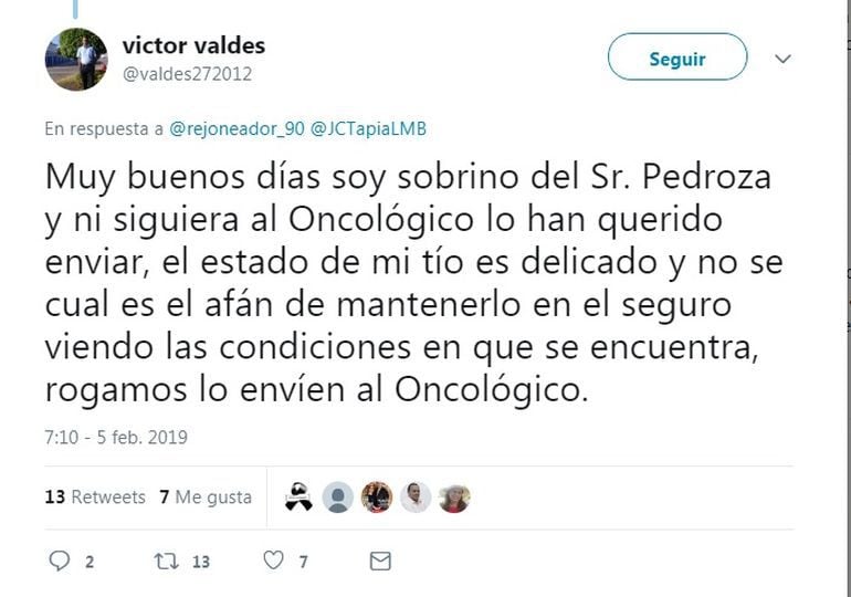 Piden ayuda para Eusebio Pedroza.El excampeón no ha muerto, pelea por su vida