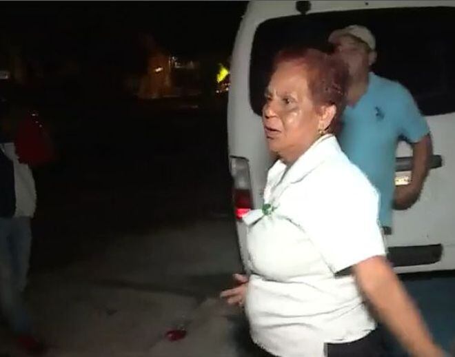 Martinelli le tiró besitos a Balbina. Ella además, demandará por el botellazo