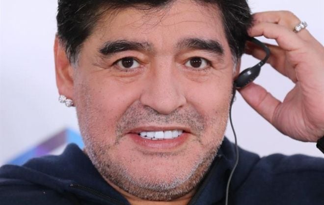 Diego Armando Maradona, nuevo entrenador de los Dorados de Sinaloa