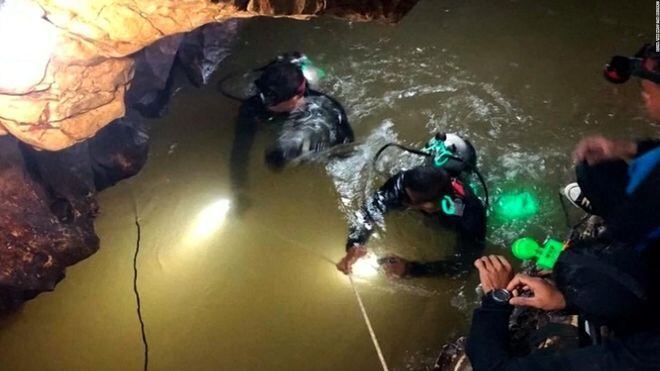 Rescatan más niños de la cueva en Tailandia.Peligro.Se acercan las lluvias|Video
