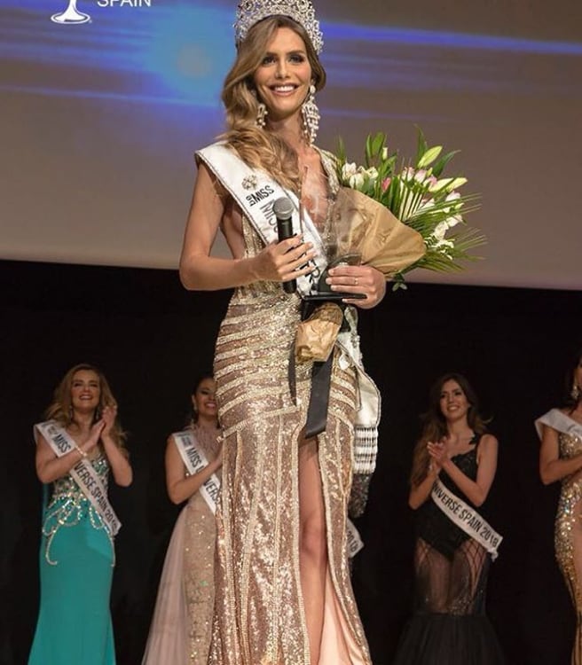 Revelan fotos del pasado de la mujer transexual que ganó el Miss España