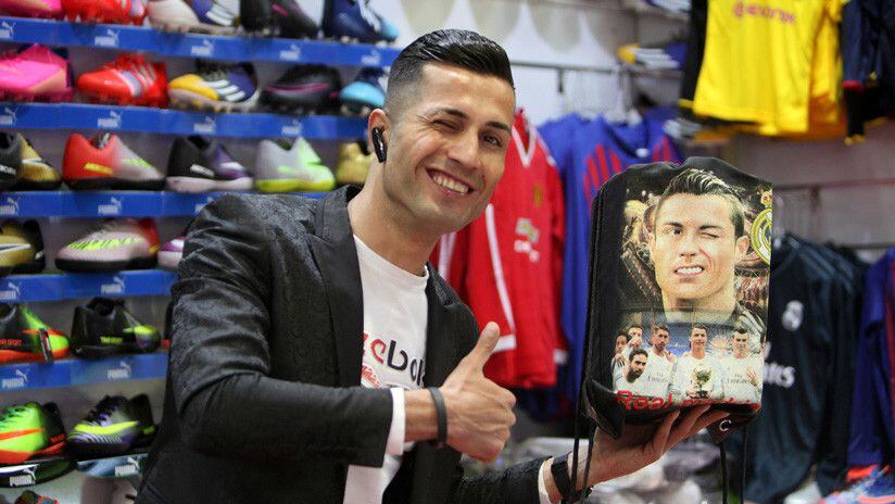 No estás viendo doble. Sujeto es idéntico a Cristiano Ronaldo