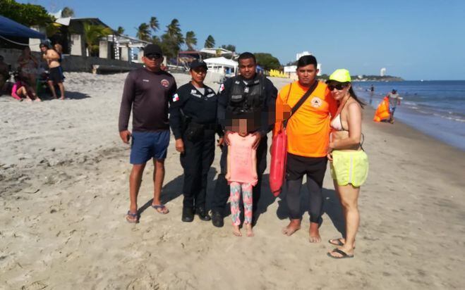 Niña de 6 años desaparece en Playa Farallón