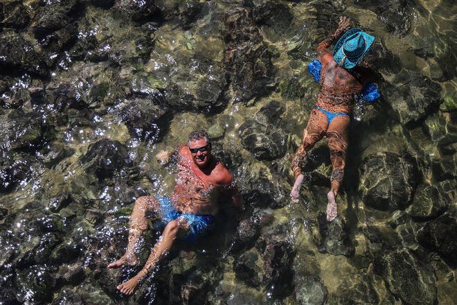 El mar en Acapulco se retiró unos 10 metros por este raro fenómeno