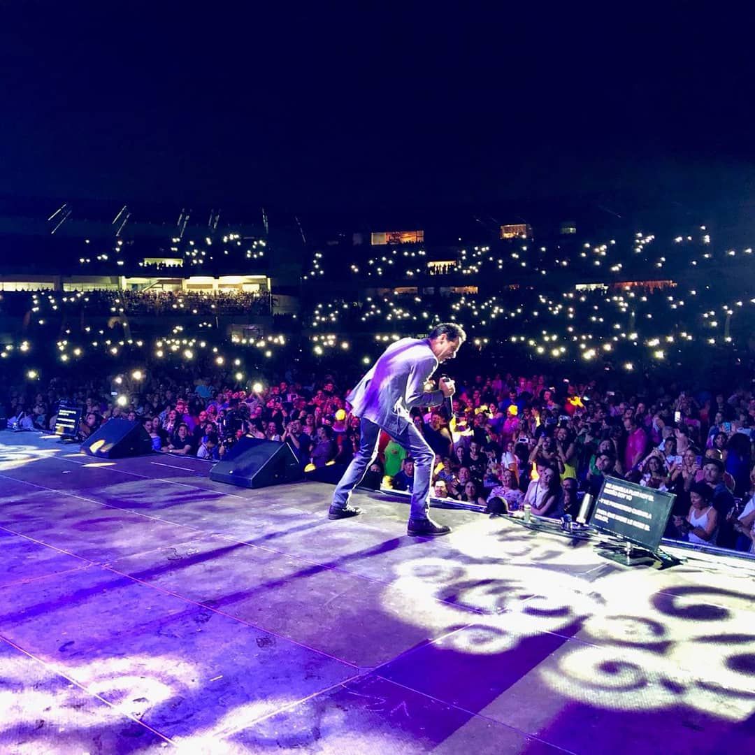 Marc Anthony agradeció a los panameños por asistir a su concierto