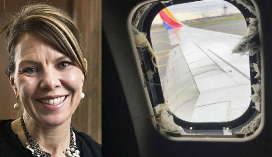 Muere mujer que fue succionada por la ventana de avión de Southwest