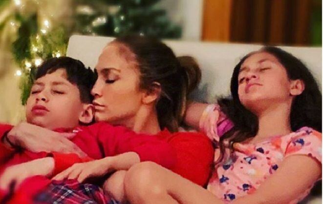 Hijos de Marc Anthony y Jennifer López demuestran sus dotes como cantantes