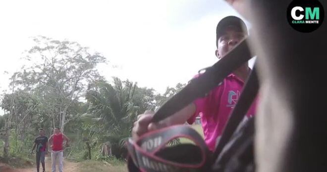 Reportero gráfico denuncia que fue agredido por activistas de Yanibel Ábrego