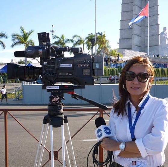 La periodista María Elena Barrios sale de TVN