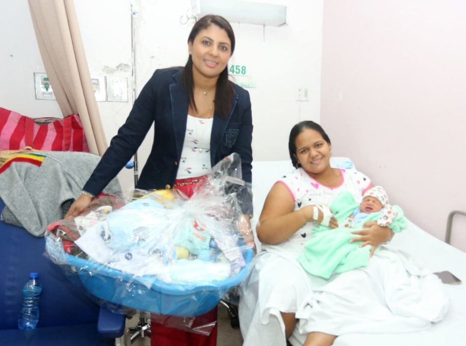 Solidaridad llega a Maternidad del Santo Tomás