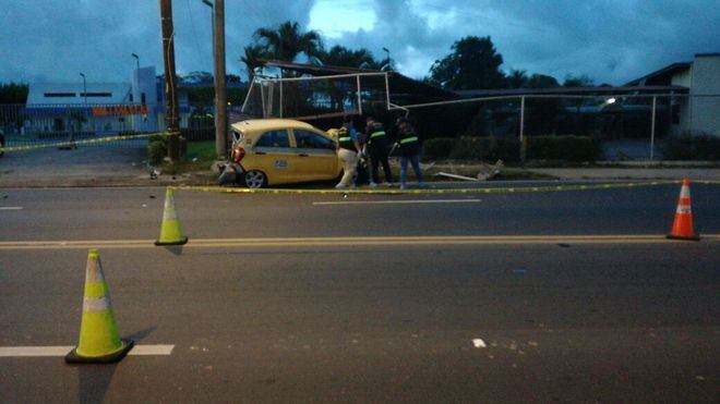 Conductor presuntamente ebrio es causante de la muerte de taxista en Juan Díaz