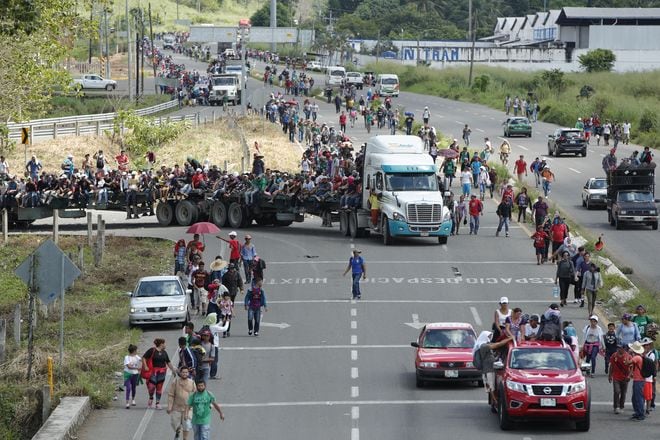 Caravana hondureña hacia los Estados Unidos es financiada por Venezuela