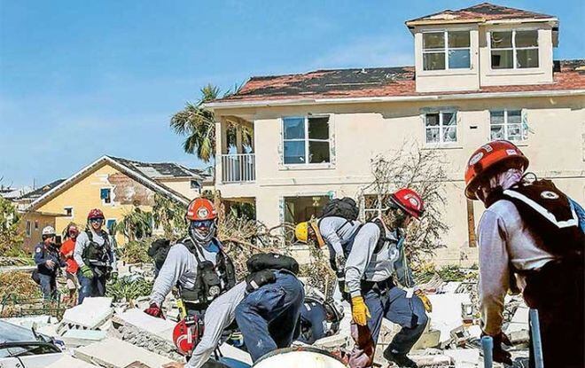 Hallan a cientos de sobrevivientes tras el paso del huracán Michael en Florida