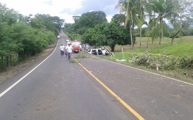 Muere fiscal adjunto de Los Santos tras accidente de tránsito