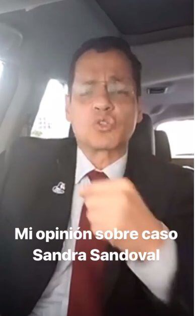 Se formó.Caras salen en defensa de Sandra, mandan a cura a enjuagarse la boca