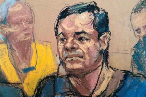 Primer día de juicio. 'El Chapo' se ríe de los aspirantes a jurados e intimida
