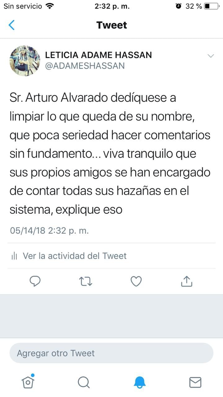 ¡SE FORMÓ! Exreportera de TV tilda de cobarde a exdirector de Sinaproc