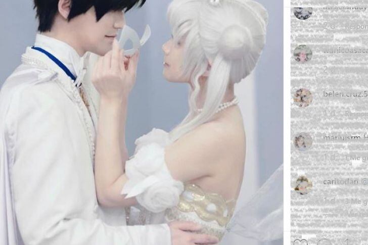 ¡Se casó con un vestido inspirado en Sailor Moon y revolucionó las redes!