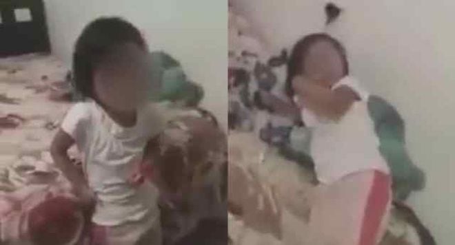 ¡Santo! Tres niñas sobornaron a una bebé para que fumara marihuana| Video 