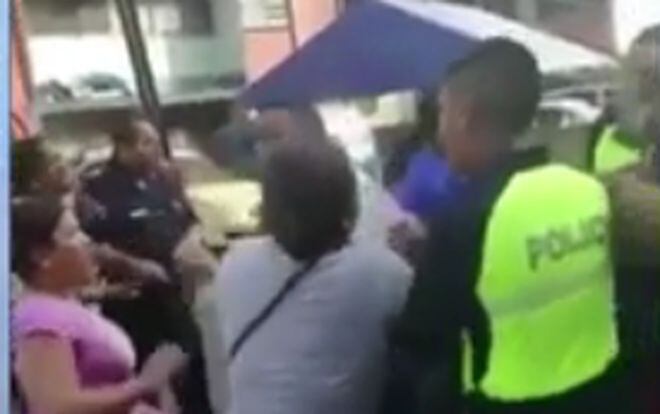 Imputan cargos a las dos mujeres que golpearon a Policía en San Miguel 