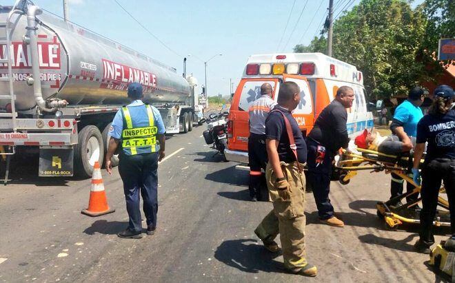 Accidentes en Natá y Aguadulce dejan cuatro heridos