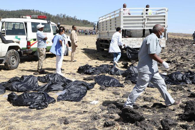 Unas 157 personas de 33 nacionalidades mueren en accidente aéreo en Etiopía