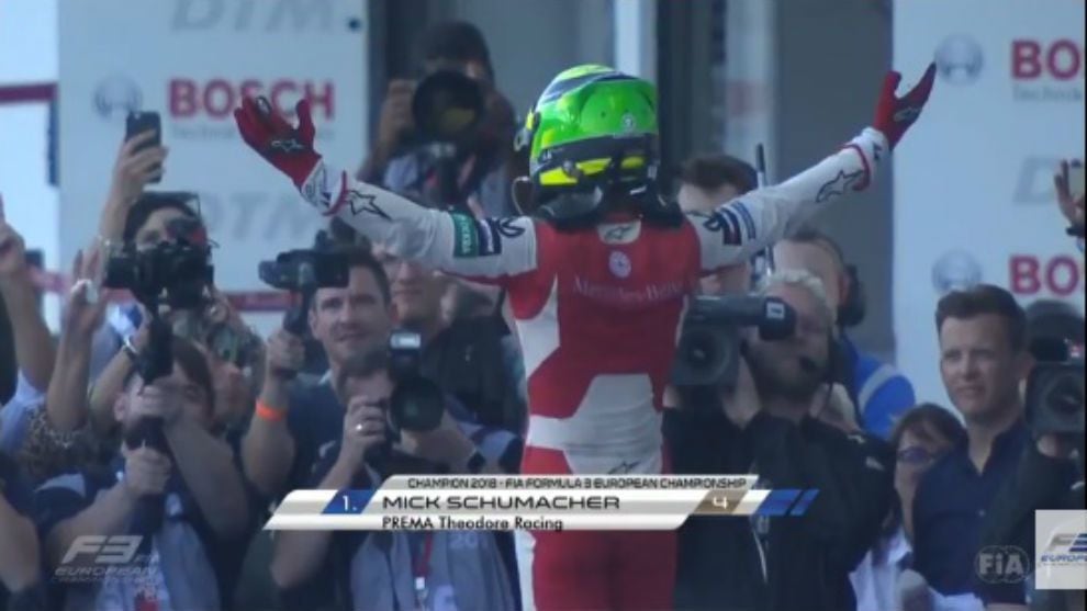 El hijo de Michael Schumacher se proclama campeón de Fórmula 3
