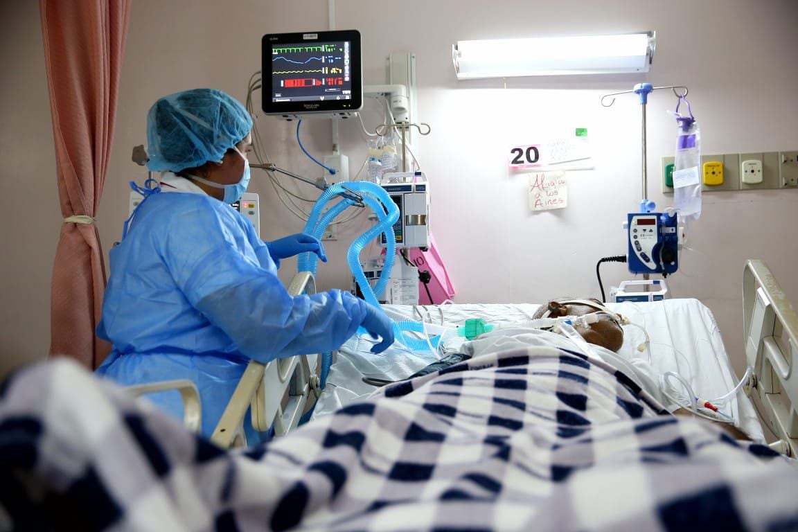 Cada vez son menos los hospitalizados en Intensivos por contagios de Covid-19 en Panamá